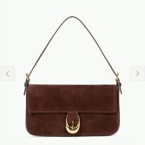 STAUD Sold Out Harlow Brown Shoulder Bag